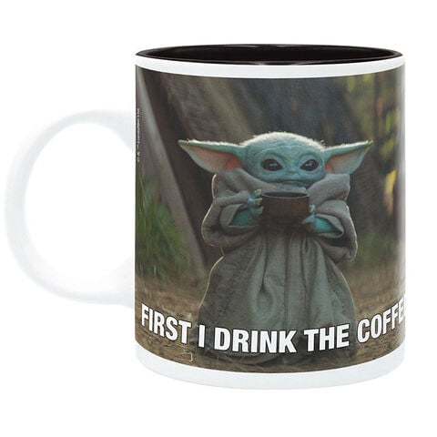 Mug - Mandalorian - Baby Yoda Coffee Meme